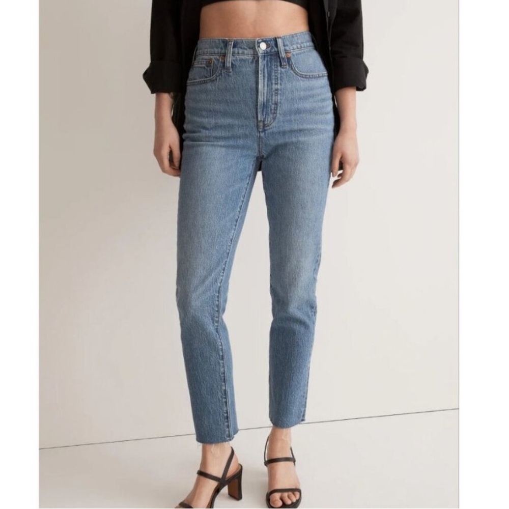 Madewell Women's Straight Leg Jeans - Blue
